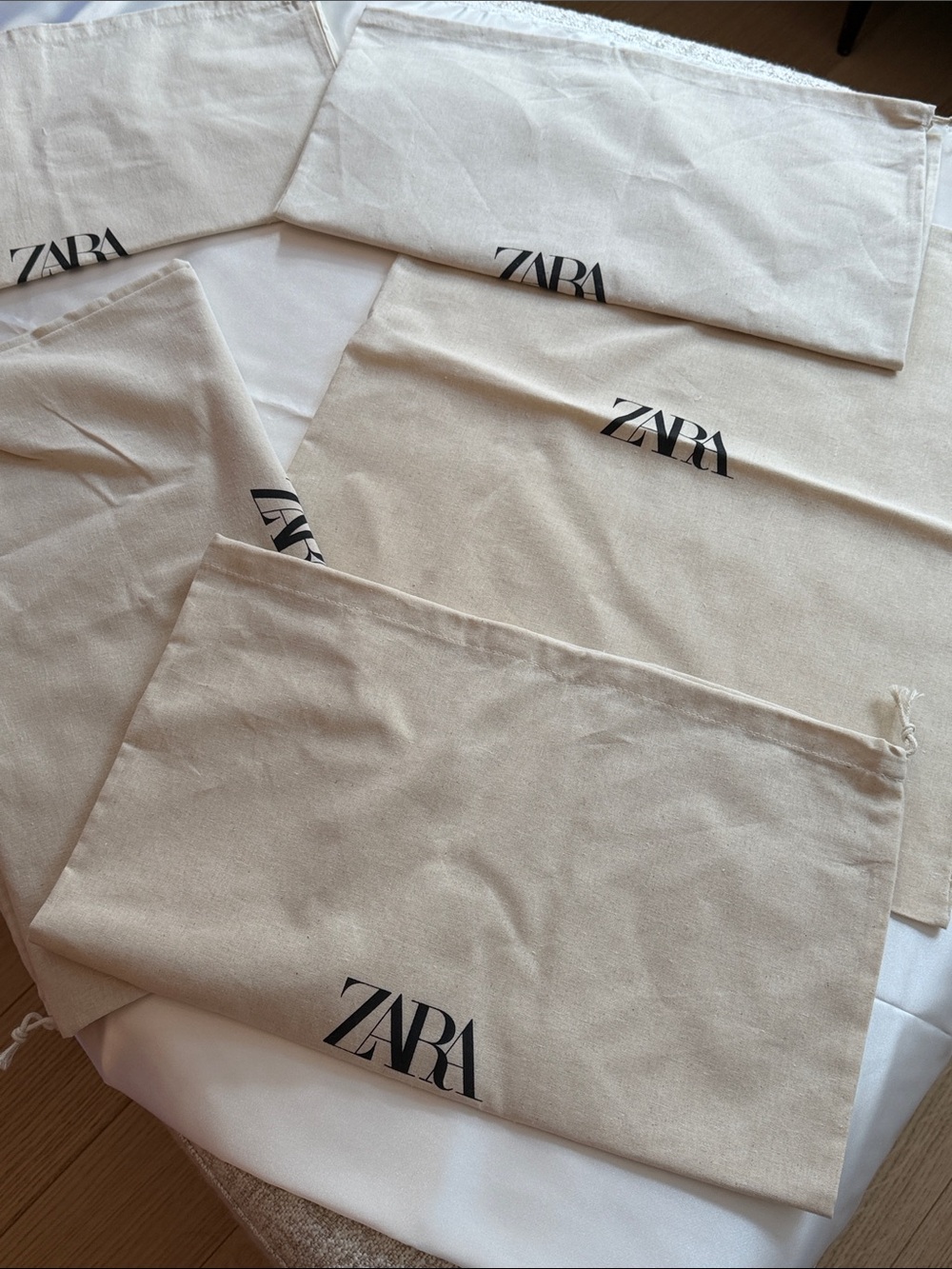 Zara dust bags bundle